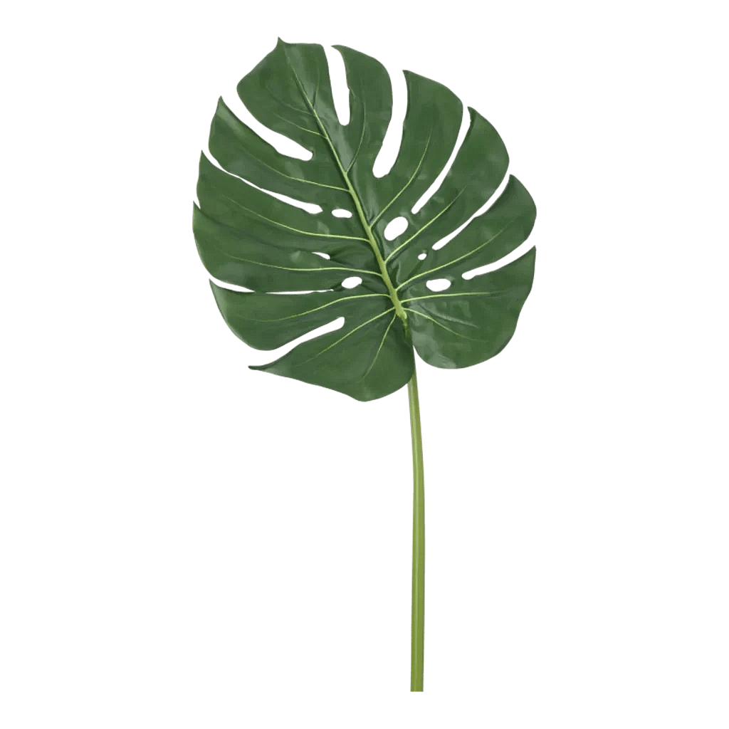 Kunstig Philo blad L: 75 cm.