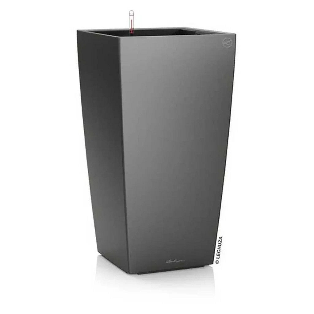 Cubico potte antracit H: 56 cm.