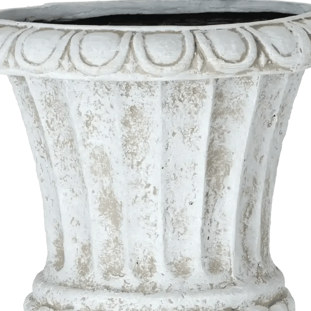 Closeup af French vase 38 × 38 × 51 cm.