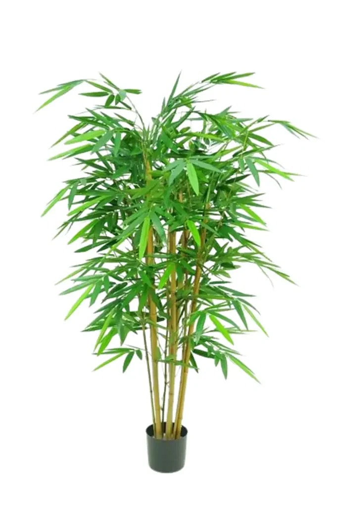 Kunstig bambus træ - H: 140 cm.