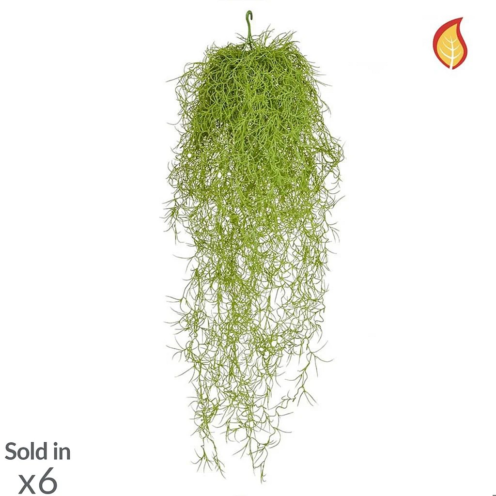 Kunstig Long hair hængeplante FR L: 75 cm.