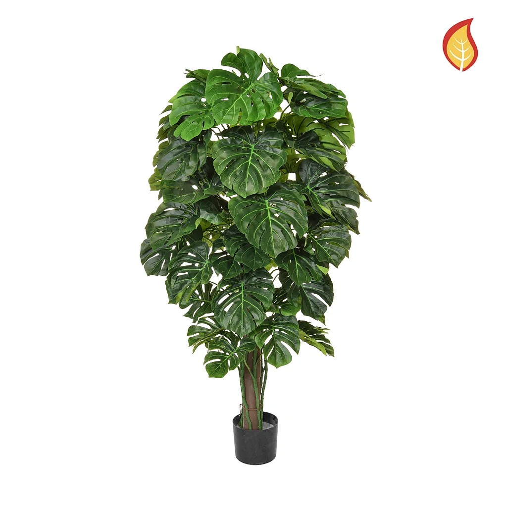 Kunstig Monstera Deliciosa FR H: 150 cm.