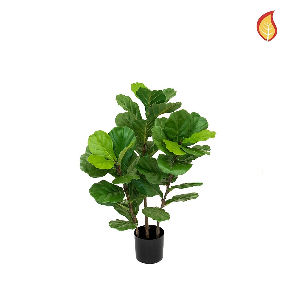 Kunstig Ficus Lyrata FR H: 90 cm.