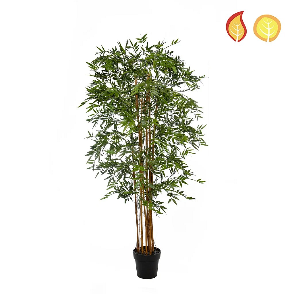 Kunstig Bambus FR/UV H: 210 cm.