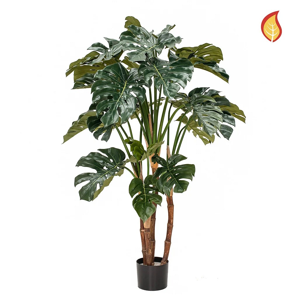 Kunstig Monstera Deliciosa FR H: 140 cm.