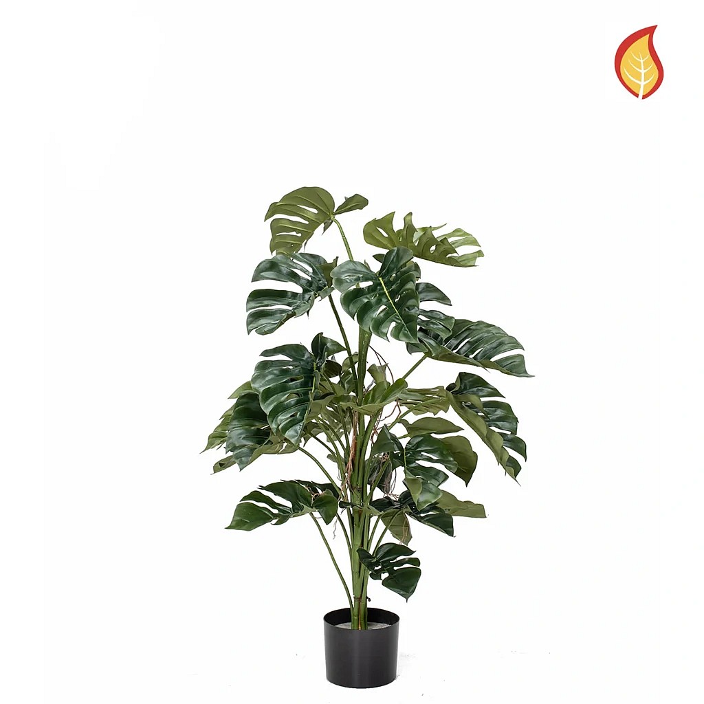 Kunstig Monstera Deliciosa Split FR H: 120 cm.