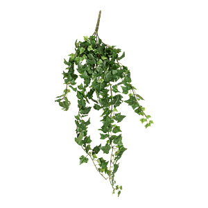 Kunstig efeu hængebusk - L: 70 cm.
