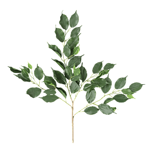 Kunstig ficus exotica gren FR.