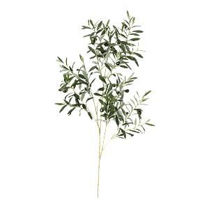 Kunstig olivengren - L: 109 cm.