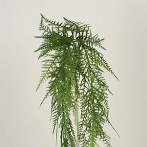 Kunstig bregne hængeplante - L: 58 cm.