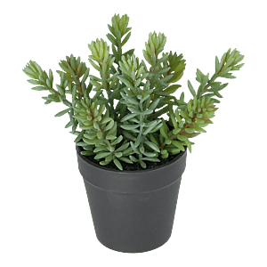 Kunstig Sukkulent H: 18 cm.
