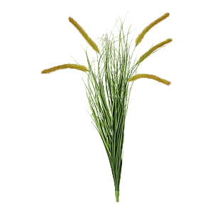 Kunstig ornamental græs stilk - L: 80 CM.