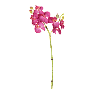Kunstig Orkide stilk Pink - L: 50 cm.