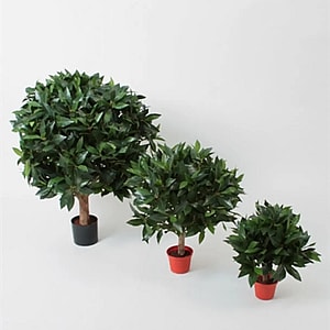 Kunstig Laurbær kugleformet H: 50 cm.