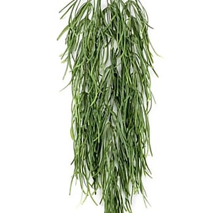 Kunstig Rhipsalis vine x 3 grøn - L: 80 cm.