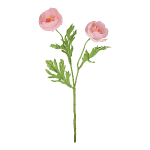 Kunstig Ranunkel L: 30 cm.