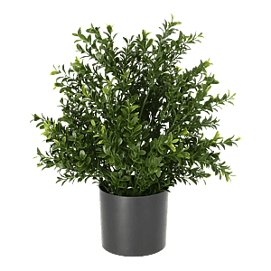 Kunstig buksbom busk - H: 35 cm.