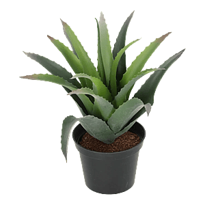 Kunstig baby agave - H: 23 cm.