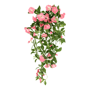 Kunstig Petunia hængeplante L: 85 cm.