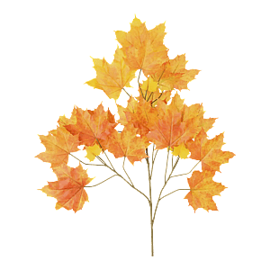 Kunstig ahorn stilk - L: 80 cm.