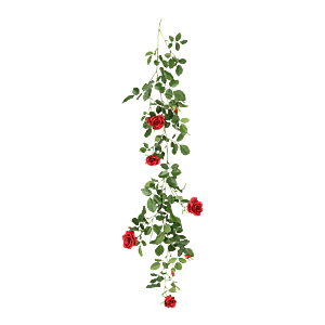 Kunstig Roseranke L: 147 cm.