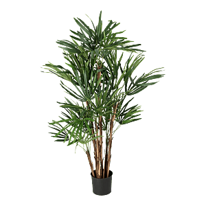 Kunstig Rhapis palme H: 100 cm.