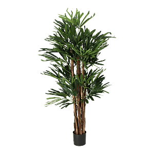 Kunstig Rhaphis palme H: 140 cm.