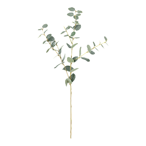 Kunstig eukalyptus stilk i grøn - L: 80 cm.