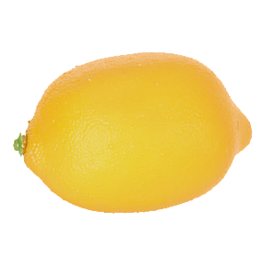 Kunstig citroner - L: 9 cm.
