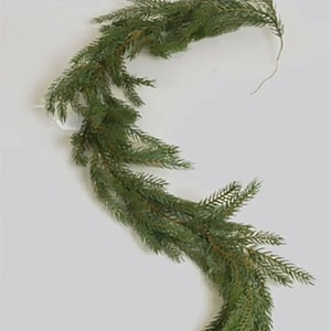 Kunstig fyldig granranke - L: 120 cm.