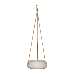 Eileen Ampel grå H: 11 Ø: 29 cm.