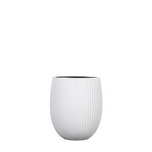 Capi krukke Elegant High Split hvid - 15x15x17 cm.