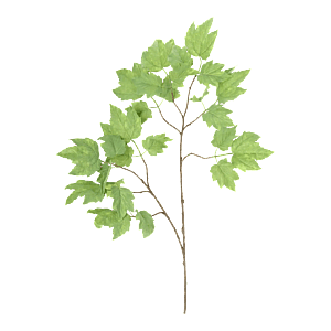 Kunstig gren Leaf spray med grønne blade - L: 120 .