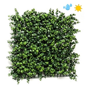 Kunstig Eukalyptus måtte - 50x50 cm.