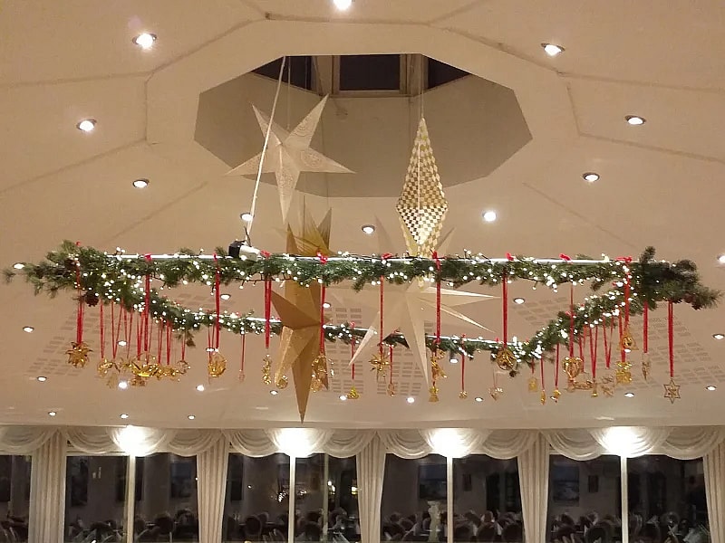 Kunstig juledekoration,