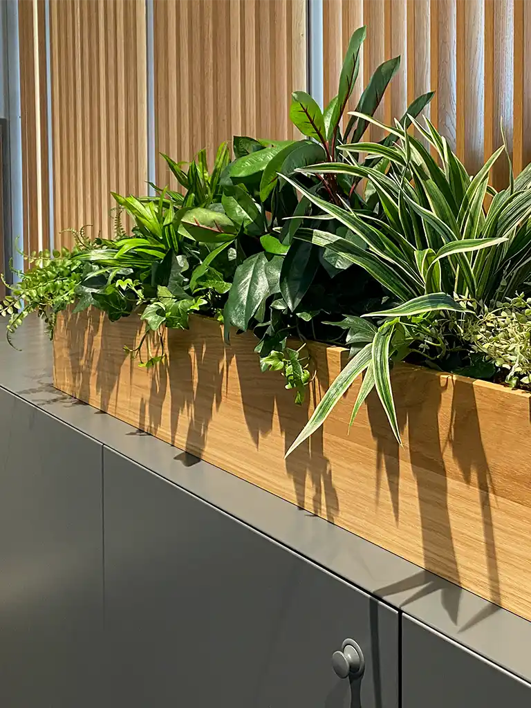 Kunstige stueplanter,