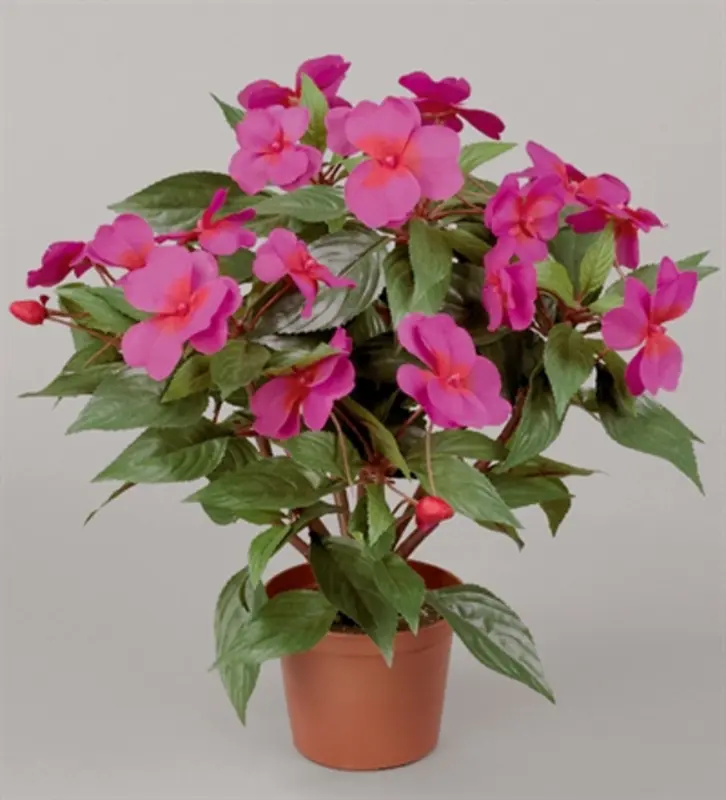 Kunstig flittiglise pink - H: 31 cm.