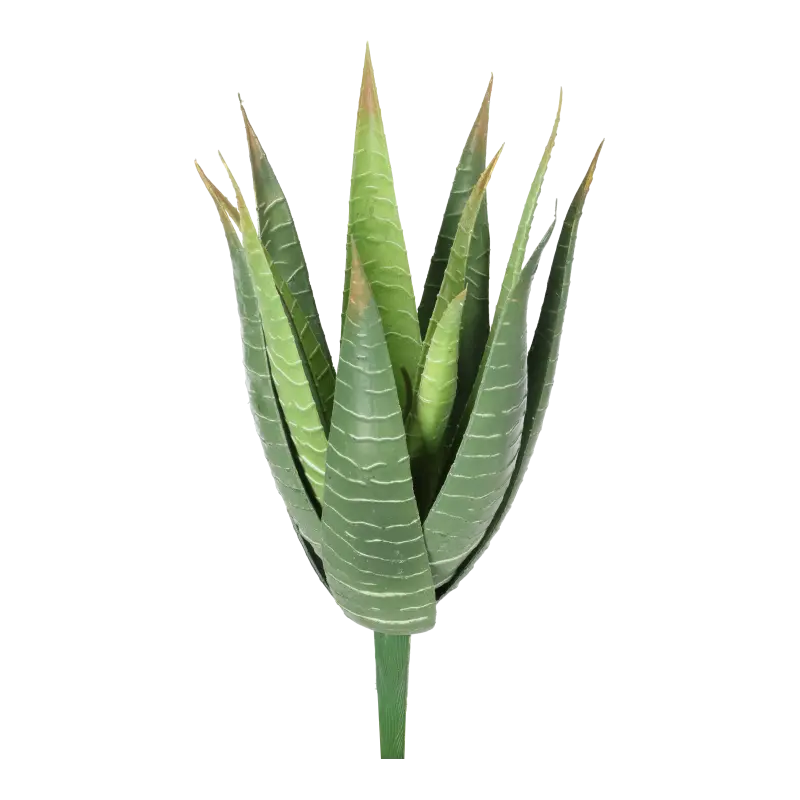 Kunstig aloe vera busk.