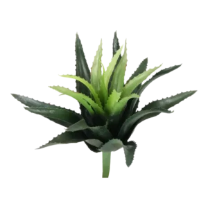 Kunstig agave uden potte H: 25 cm.