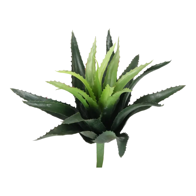 Kunstig agave uden potte H: 25 cm.