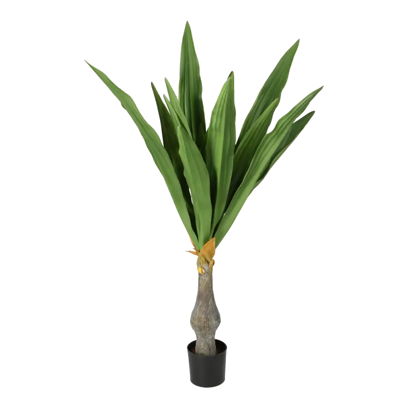 Kunstig Yucca Elefant palme - H: 70 cm.