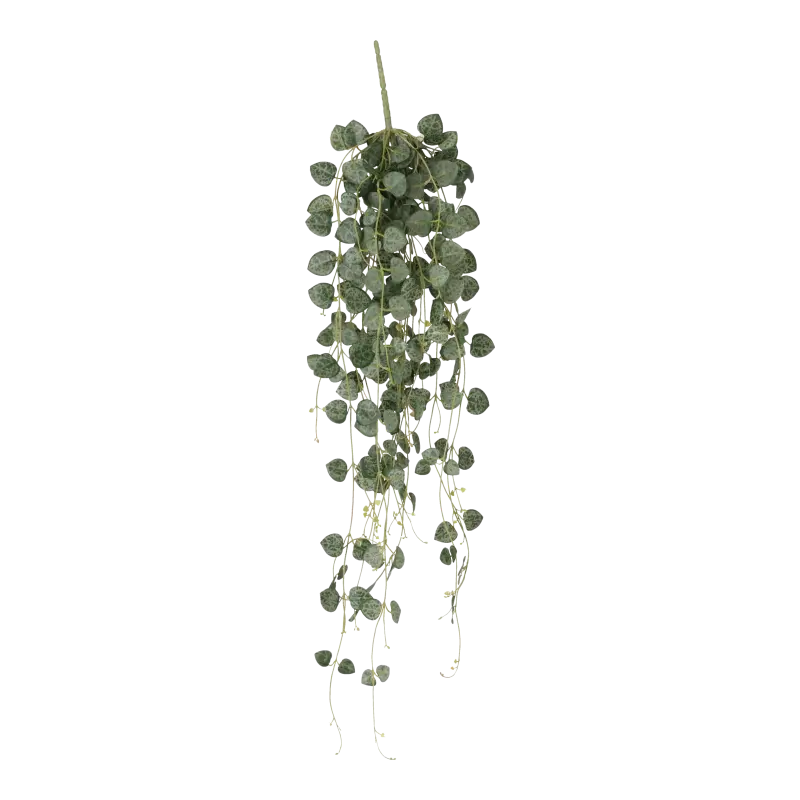 Kunstig hjerteranke mørk grøn - L: 50 cm.