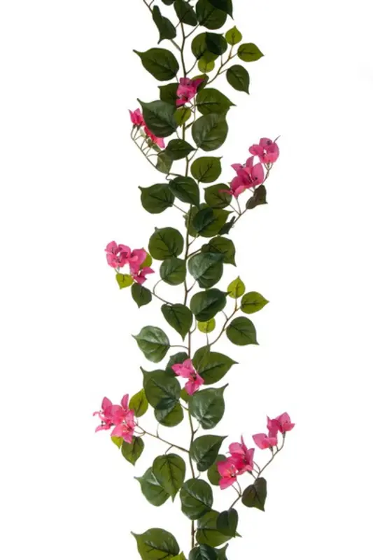 Kunstig Bougainvillea ranke - L: 180 cm.