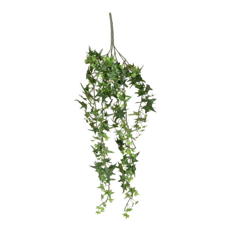 Kunstig finger efeu hængeplante - L: 70 cm.