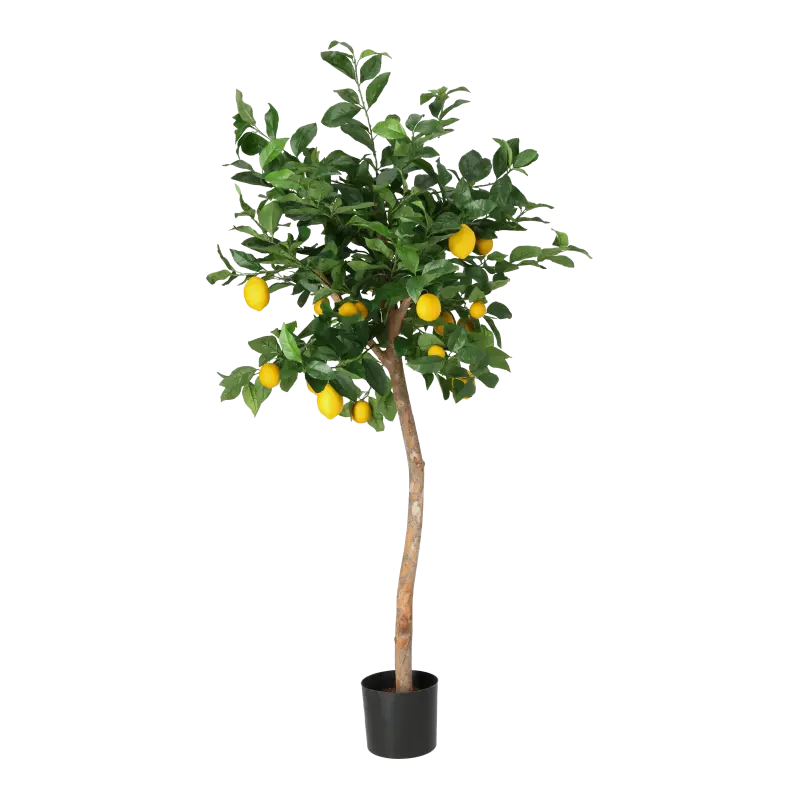 Kunstig citrontræ - H: 140 cm.
