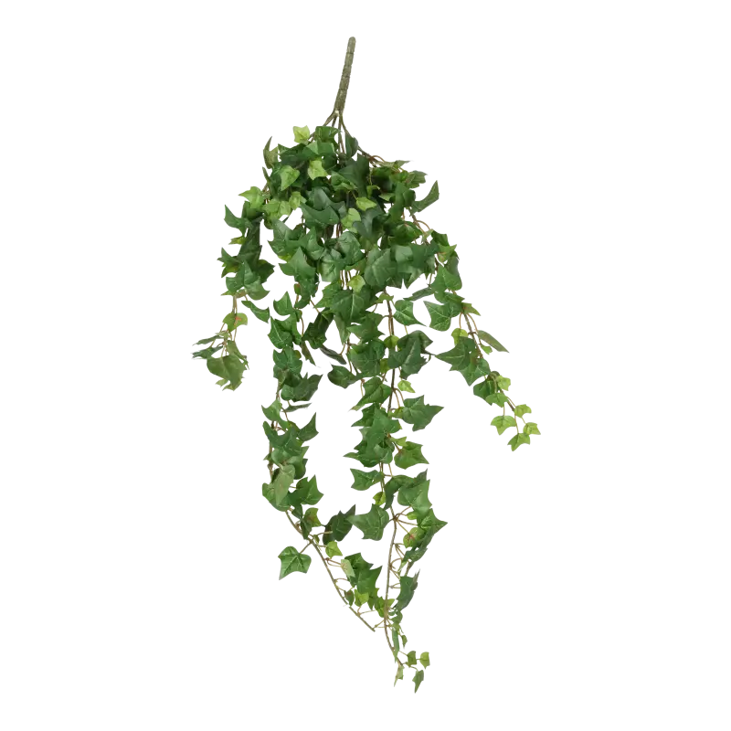 Kunstig efeu hængebusk - L: 70 cm.