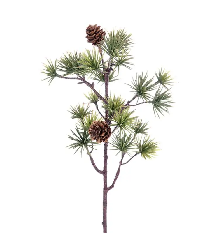 Kunstig lærke kvist - H: 35 cm.