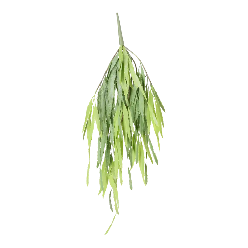 Kunstig grøn sukkulent busk L: 71 cm.