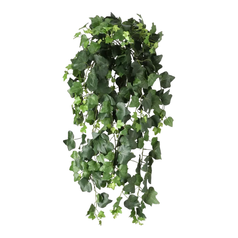 Kunstig efeu hængebusk FR - L: 75 cm.
