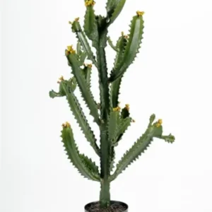 Kunstig finger kaktus - H: 95 cm.